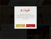 Tablet Screenshot of brennerei-druffel.de